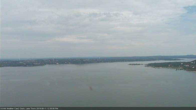 Lake Travis webcam, June 11, 2019 11:40 AM CT