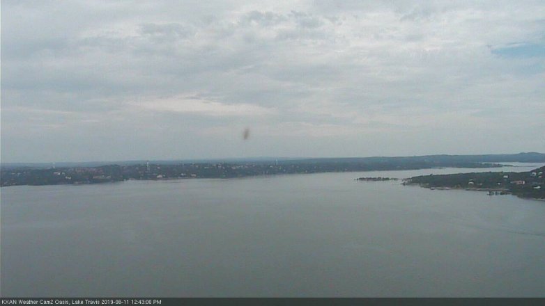 Lake Travis webcam, June 11, 2019 11:45 AM CT