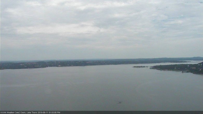 Lake Travis webcam, June 11, 2019 12:05 PM CT
