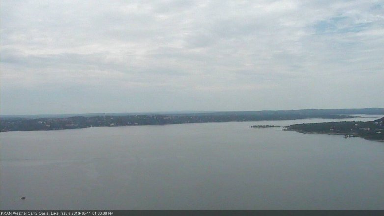 Lake Travis webcam, June 11, 2019 12:10 PM CT
