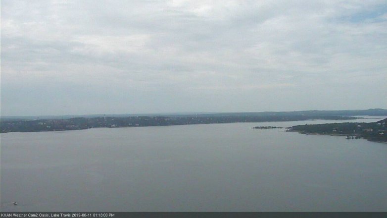 Lake Travis webcam, June 11, 2019 12:15 PM CT