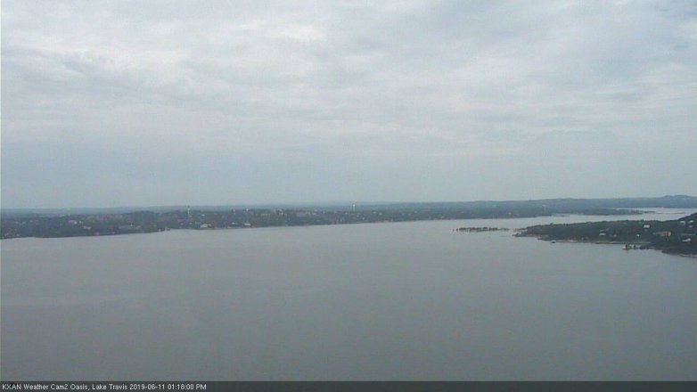 Lake Travis webcam, June 11, 2019 12:20 PM CT