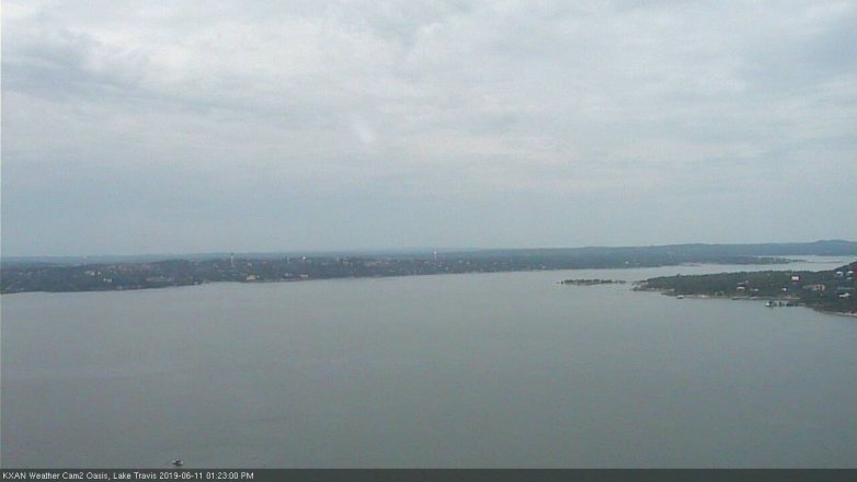 Lake Travis webcam, June 11, 2019 12:25 PM CT
