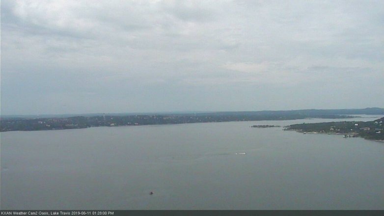 Lake Travis webcam, June 11, 2019 12:30 PM CT