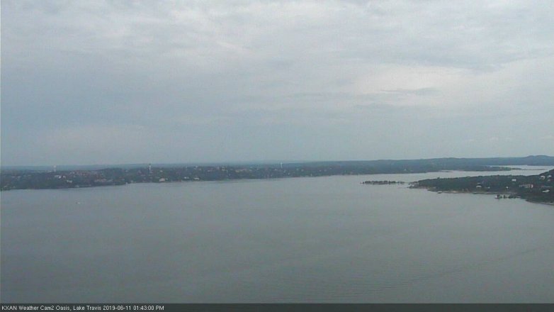 Lake Travis webcam, June 11, 2019 12:45 PM CT