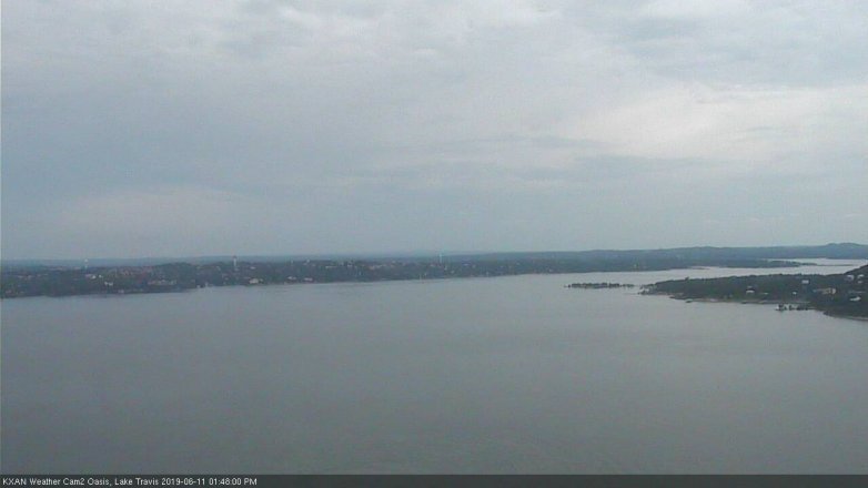 Lake Travis webcam, June 11, 2019 12:50 PM CT