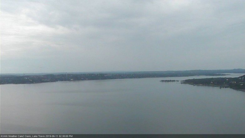 Lake Travis webcam, June 11, 2019 1:40 PM CT