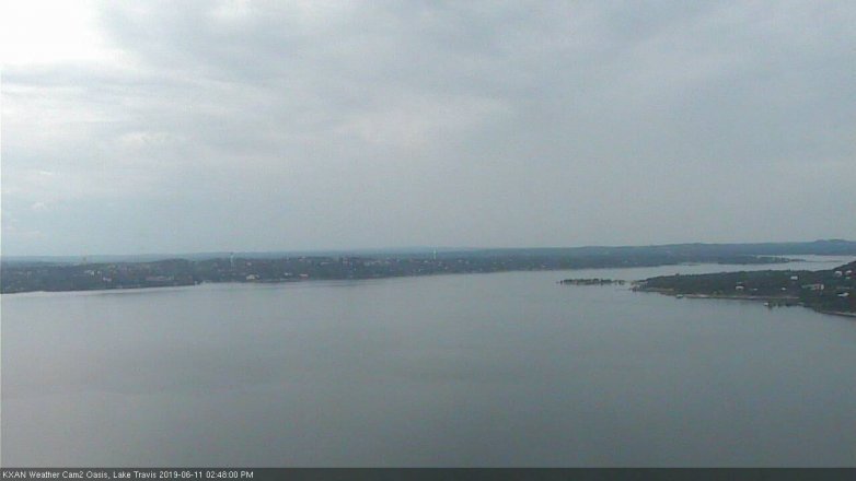 Lake Travis webcam, June 11, 2019 1:50 PM CT