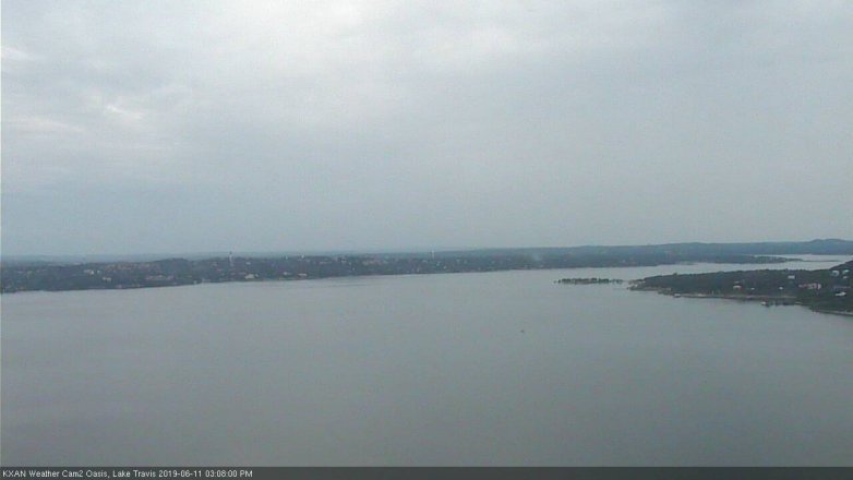 Lake Travis webcam, June 11, 2019 2:10 PM CT