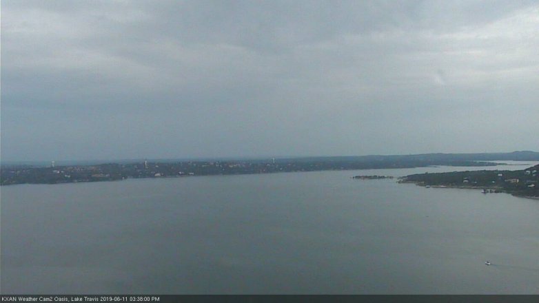 Lake Travis webcam, June 11, 2019 2:40 PM CT