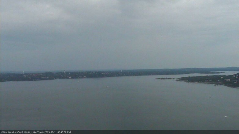 Lake Travis webcam, June 11, 2019 2:50 PM CT