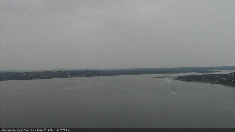Lake Travis webcam, June 11, 2019 3:25 PM CT