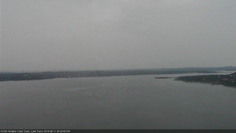 Lake Travis webcam, June 11, 2019 3:30 PM CT