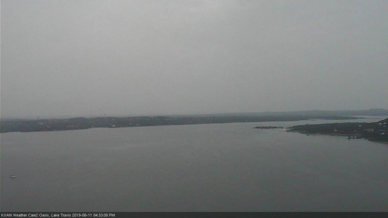 Lake Travis webcam, June 11, 2019 3:35 PM CT