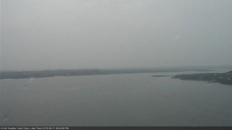 Lake Travis webcam, June 11, 2019 3:45 PM CT