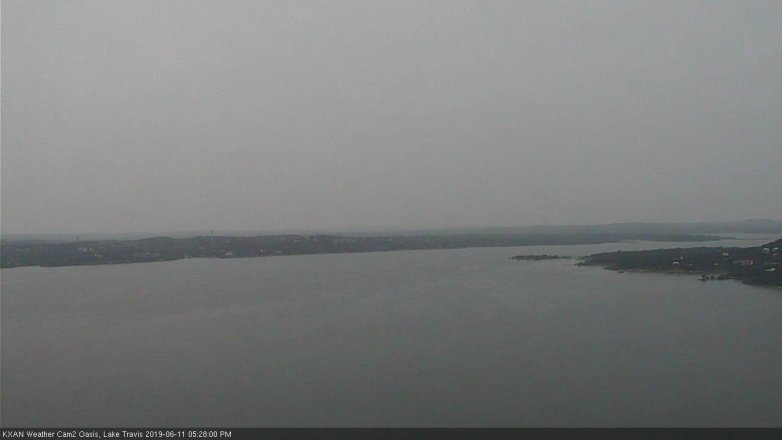 Lake Travis webcam, June 11, 2019 4:30 PM CT
