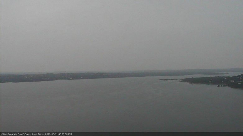 Lake Travis webcam, June 11, 2019 4:35 PM CT