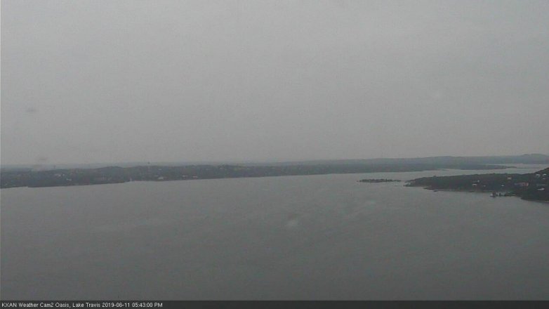 Lake Travis webcam, June 11, 2019 4:45 PM CT