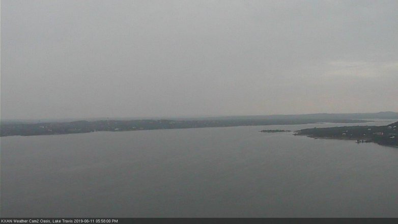 Lake Travis webcam, June 11, 2019 5:00 PM CT
