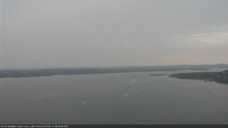 Lake Travis webcam, June 11, 2019 5:05 PM CT