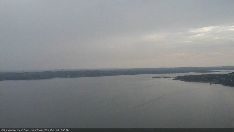 Lake Travis webcam, June 11, 2019 5:15 PM CT
