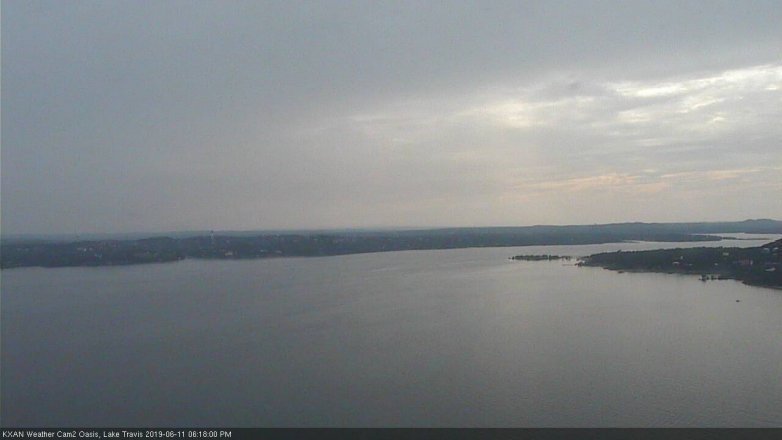 Lake Travis webcam, June 11, 2019 5:20 PM CT