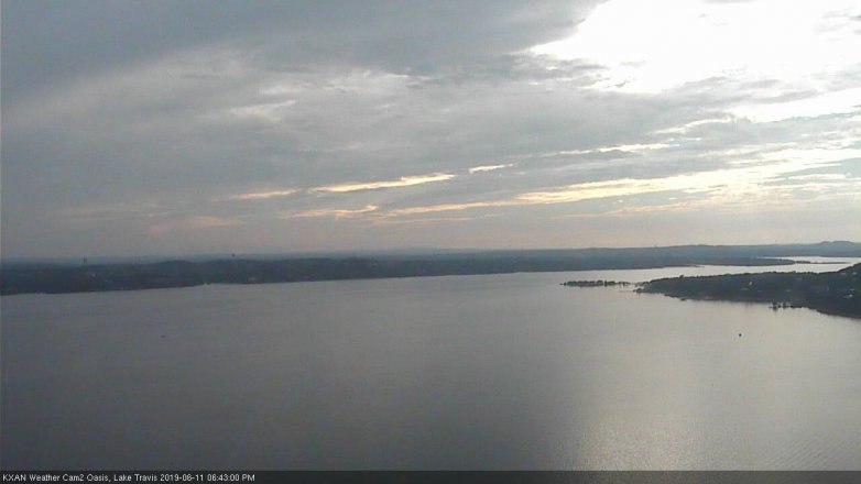 Lake Travis webcam, June 11, 2019 5:45 PM CT