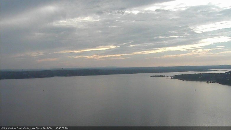 Lake Travis webcam, June 11, 2019 5:50 PM CT