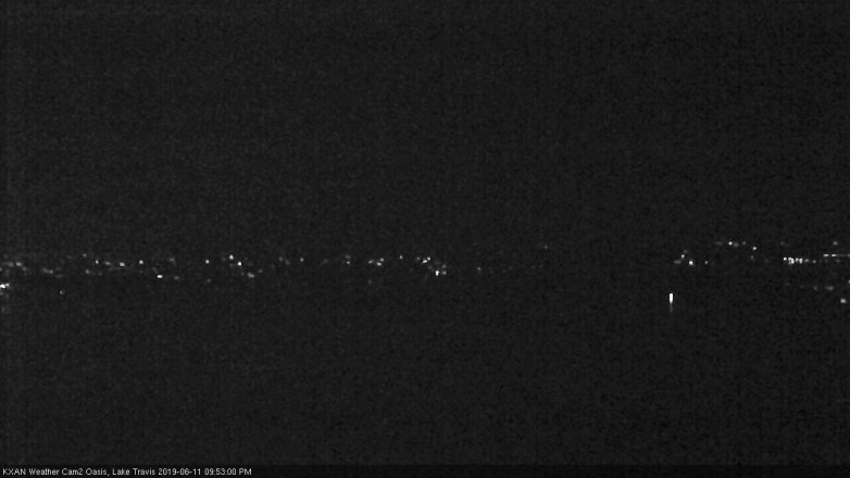 Lake Travis webcam, June 11, 2019 8:55 PM CT