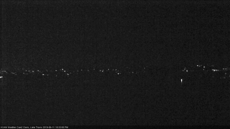Lake Travis webcam, June 11, 2019 9:35 PM CT