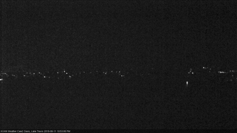 Lake Travis webcam, June 11, 2019 9:55 PM CT