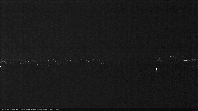 Lake Travis webcam, June 11, 2019 10:10 PM CT