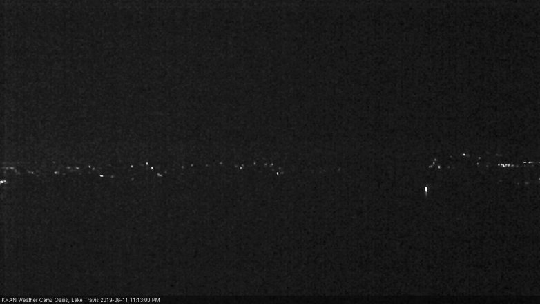 Lake Travis webcam, June 11, 2019 10:15 PM CT