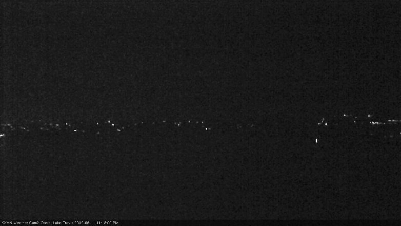 Lake Travis webcam, June 11, 2019 10:20 PM CT