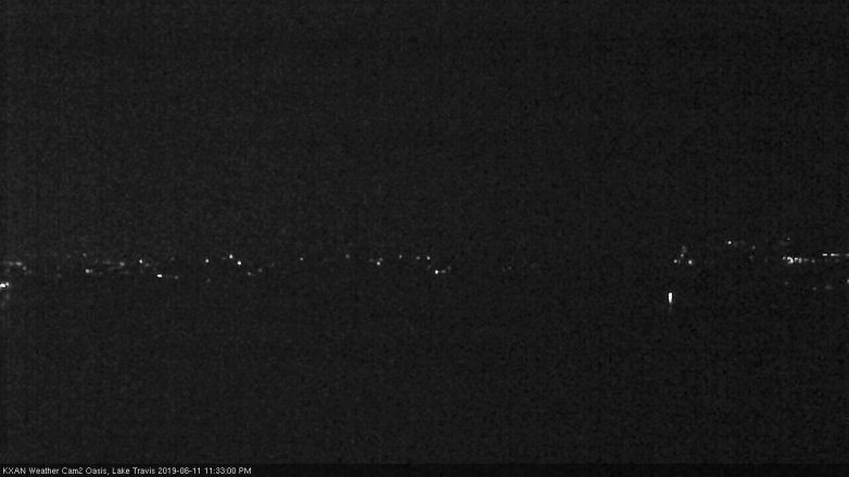 Lake Travis webcam, June 11, 2019 10:35 PM CT