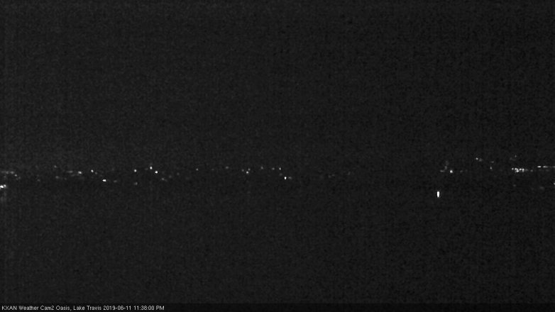 Lake Travis webcam, June 11, 2019 10:40 PM CT