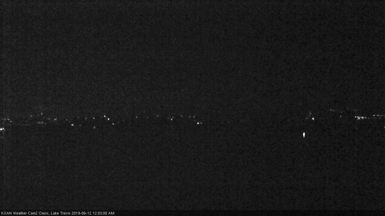 Lake Travis webcam, June 11, 2019 11:05 PM CT