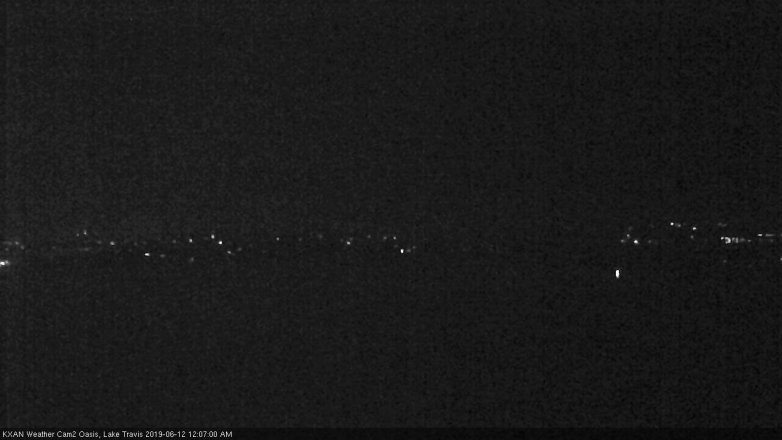 Lake Travis webcam, June 11, 2019 11:10 PM CT