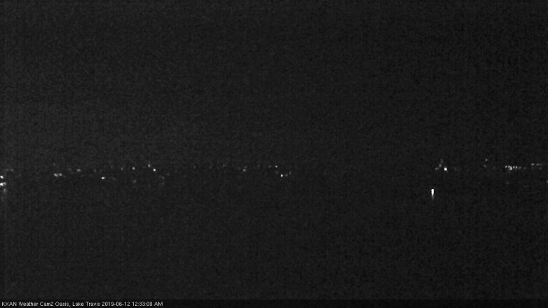 Lake Travis webcam, June 11, 2019 11:35 PM CT