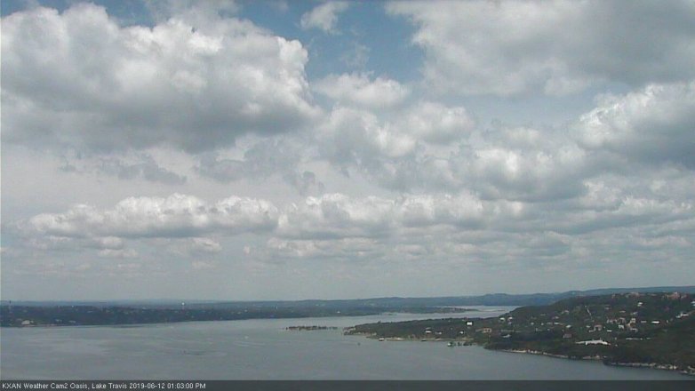 Lake Travis webcam, June 12, 2019 12:05 PM CT