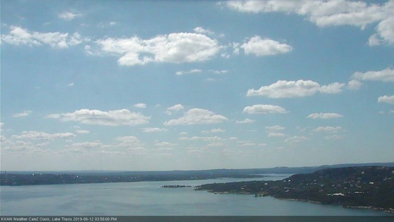 Lake Travis webcam, June 12, 2019 3:00 PM CT