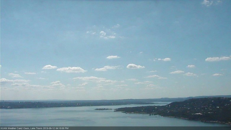 Lake Travis webcam, June 12, 2019 3:20 PM CT
