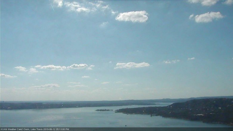 Lake Travis webcam, June 12, 2019 4:15 PM CT