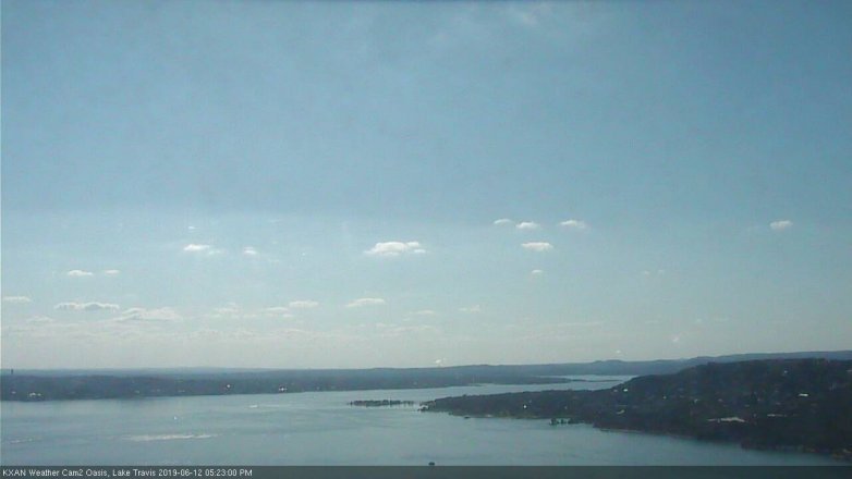 Lake Travis webcam, June 12, 2019 4:25 PM CT