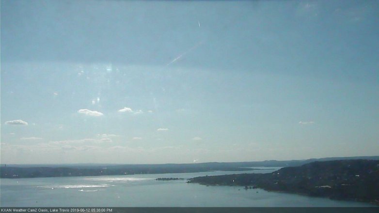Lake Travis webcam, June 12, 2019 4:40 PM CT