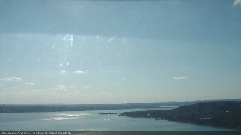 Lake Travis webcam, June 12, 2019 4:45 PM CT