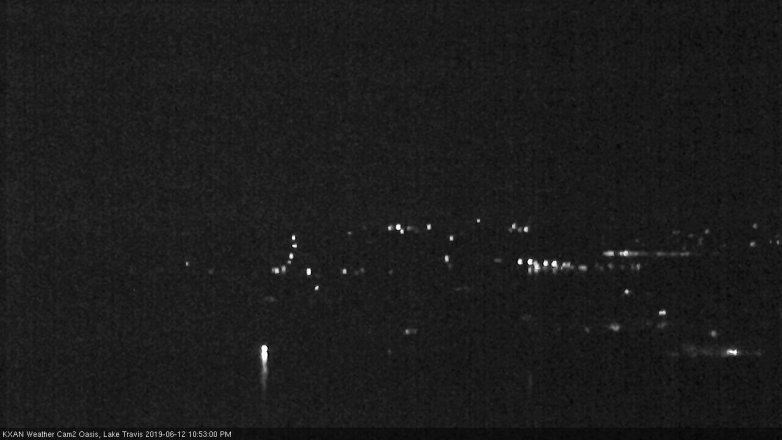 Lake Travis webcam, June 12, 2019 9:55 PM CT