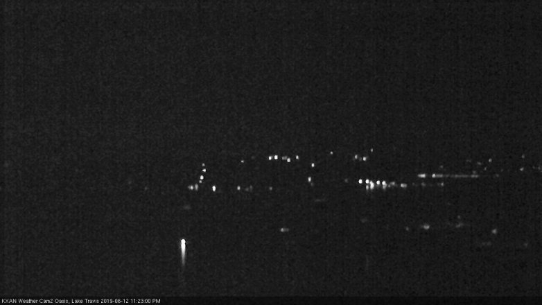 Lake Travis webcam, June 12, 2019 10:25 PM CT