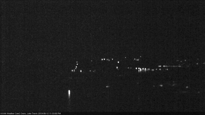 Lake Travis webcam, June 12, 2019 10:35 PM CT