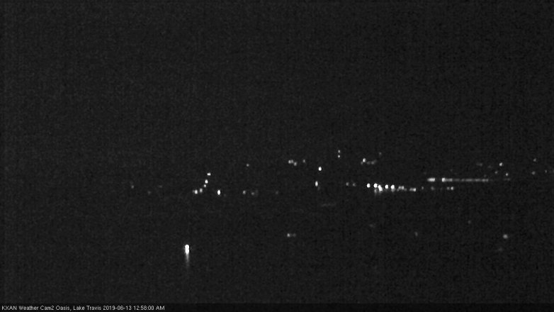 Lake Travis webcam, June 12, 2019 12:00 AM CT